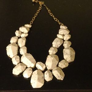White Stone Necklace